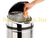 Sensor trash can stainless steel 42 liter automatic trash can with manual motion sensor 