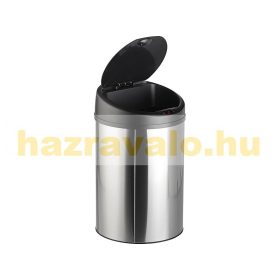   Szenzoros szemetes rozsdamentes acél 58 literes automata kuka kézi mozgásérzékelővel 