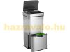 Sensory trash can automatic stainless steel trash can 4 containers 72 liters