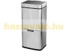 Sensory trash can automatic stainless steel trash can 4 containers 72 liters