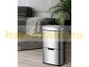 Sensory trash can automatic stainless steel trash can 4 containers 72 liters