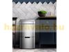 Sensory trash can automatic stainless steel trash can 4 containers 72 liters