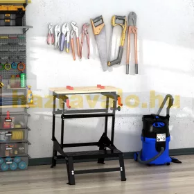   Munkaasztal szerelőpad állítható magasságú szerelőasztal 68x60x78 cm