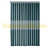 Szalagfüggöny 120 cm széles zöld lamellás függöny A 180 cm hosszú lamellák szabadon rövidíthetők, p