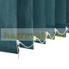 Szalagfüggöny 120 cm széles zöld lamellás függöny A 180 cm hosszú lamellák szabadon rövidíthetők, p