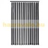 Szalagfüggöny 150 cm szélesszürke lamellás függöny A 180 cm hosszú lamellák szabadon rövidíthetők, p