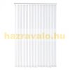 Szalagfüggöny 200 cm széles fehér lamellás függöny A 250 cm hosszú lamellák szabadon rövidíthetők, p