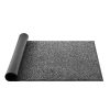 Szennyfogó szőnyeg 1524x914 mm beltéri és kültéri lábtörlő PVC hátlappal, mosható bejárati szőnyeg szürke