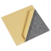 Moduláris padlószőnyeg elemek 12db x 305x305 mm puha párnázással, lehúzható és felragasztható világosszürke