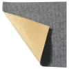 Moduláris padlószőnyeg elemek 12db x 305x305 mm puha párnázással, lehúzható és felragasztható világosszürke