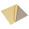 Öntapadós padlószőnyeg elemek 10 db 457x457 mm puha párnázással, lehúzható és felragasztható világosbarna