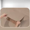 Öntapadós padlószőnyeg elemek 10 db 457x457 mm puha párnázással, lehúzható és felragasztható világosbarna