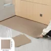 Öntapadós padlószőnyeg elemek 10 db 457x457 mm puha párnázással, lehúzható és felragasztható világosbarna