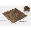 Moduláris öntapadós padlószőnyeg 12db x 500x500 mm, extra puha párnázással kevert barna