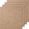 Moduláris padlószőnyeg 16 db x 50x50 cm párnázott padlószőnyeg lapok ragasztómatricával sötétbarna