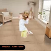 Moduláris padlószőnyeg 16 db x 50x50 cm párnázott padlószőnyeg lapok ragasztómatricával sötétbarna