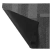 Moduláris padlószőnyeg elemek 24 db x 610x610 mm puha párnázással, ragasztómatricákkal kevert szürke