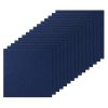 Öntapadós moduláris padlószőnyeg elemek 15db x 61x61 cm puha párnázással sötétkék padlóburkolat