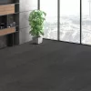 Öntapadós moduláris padlószőnyeg 12 db 305 × 305 mm puha párnázással sötétszürke padlóburkolat