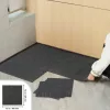 Öntapadós moduláris padlószőnyeg 12 db 305 × 305 mm puha párnázással sötétszürke padlóburkolat