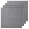 Öntapadós moduláris padlószőnyeg 9 db x 61x61 cm puha párnázással világosszürke