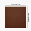 Öntapadós moduláris szőnyegburkolat 7,4 m² szőnyeglap 60x60 cm, 20 db-os padlószőnyeg csomag sötétbarna