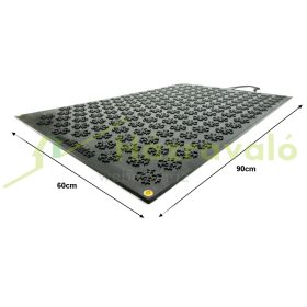   Jégmentesítő, hóolvasztó kültéri szőnyeg járda fűtés 60x90 cm 230W