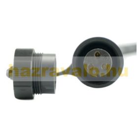   Tápkábel bekötő vezeték  Jégmentesítő, hóolvasztó kültéri szőnyeg járda fűtéshez 1,8 méter