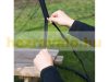 Mosquito net for parasols, 330 x 250 cm, black