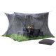 XXL Mosquito net 300 x 300 x 250 cm, black