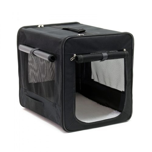 Dog carrier foldable S size folding car bag for dog, cat comfortable travel tent with reinforced frame