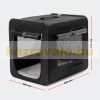 Dog carrier foldable S size folding car bag for dog, cat comfortable travel tent with reinforced frame