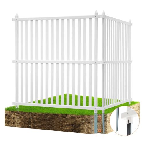 Kültéri takarófal 2 elemes, szellőző kialakítással hőszivattyú takaró burkolat, klíma és kerti berendezések eltakarására 