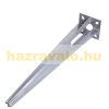 Ground screw for post For 5 pcs Ø34 mm fence post with 50 cm ground stake Collapsible post holder with base for pipe