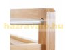 Rolling kitchen trolley, serving trolley 76x46x38 cm bamboo