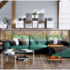   Bambusz tálalókocsi 2 polccal elegáns zsúrkocsi 57x46x28 cm bambusz-fekete színben