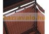 Garden storage polyrattan garden box 51x100x50 cm 170 liters brown