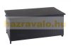 Garden storage polyrattan garden box 51x100x50 cm 170 liters black