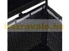 Garden storage polyrattan garden box 51x100x50 cm 170 liters black