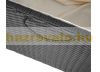 Garden storage polyrattan garden box 51x100x50 cm 170 liters black