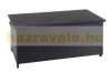 Garden storage polyrattan garden box 51x115x59 cm 250 liters black