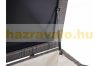 Garden storage polyrattan garden box 51x115x59 cm 250 liters gray