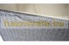 Garden storage polyrattan garden box 51x115x59 cm 250 liters gray