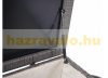 Garden storage polyrattan garden box 63x135x52 cm 320 liters gray