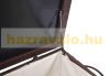 Garden storage polyrattan garden box 80x160x94 cm 950 liters brown 