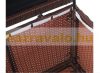Garden storage polyrattan garden box 80x160x94 cm 950 liters brown 