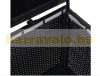 Garden storage polyrattan garden box 80x160x94 cm 950 liters black