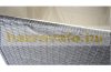 Garden storage polyrattan garden box 80x160x94 cm 950 liters gray