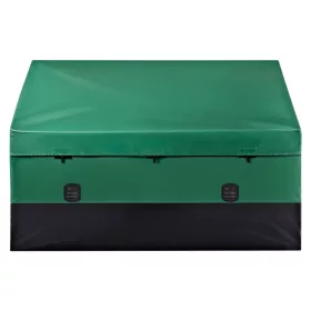   660 literes vízálló PE ponyvás kültéri tárolódoboz vízálló, szellőző, könnyen mozgatható kerti tároló