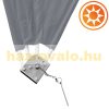 Side awning balcony terrace vertical shade 140x140 cm anthracite room divider wind deflector sun shade 140 cm